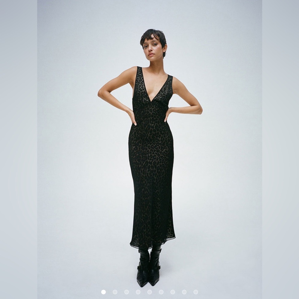 Réalisation Par - Lake Dress in Panthera - XS